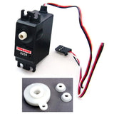 Traxxas 1/10 Nitro Rustler 2055 High Torque Steering Servo, Saver & Bell Cranks - nrustler_2055_servo