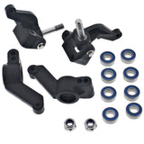 Traxxas 1/10 Nitro Sport Axle Carriers, Caster & Steering Blocks & Ball Bearings - nsport_axle_carriers