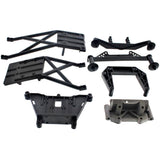 Traxxas 1/10 Slash 2WD OBA Front & Rear Skid Plates, Body Mounts & Bulkhead - oba_skid_plates