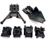 Traxxas 1/10 Stampede 4x4 XL-5 Front & Rear Bulkheads & Differential Housing - pedexl5_skid_plates_c3c9f730-f18a-437e-b3a7-14ce86e2fbc2
