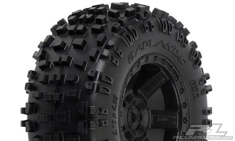 Pro-Line 2 Rear Badlands 2.8" All Terrain Tires & Wheels, 1173-13 - pro117313