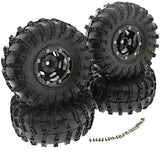 Gmade 1/10 R1 Rock Crawler Bighorn Tires & Beadlock Wheels - r1_tires