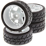 HPI Racing 1/10 RS4 Sport 3 & Drift Fidteen52 Turbomac Wheels & Spec Grip Tires - rs4s_tires_white2_7b6865d1-8cf8-456c-96c9-7e6d02190545