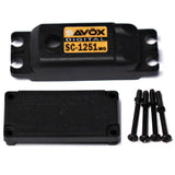 Savox Top & Bottom Replacement Servo Case w/4 Screws, SAV-CASE-SC1251MG - savcsc1251mg
