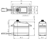 Savox Super Speed Titanium Gear 6.0V Digital Servo .08/166, SC-1258TG - savsc1258tg_5_31cff57e-39c3-4b35-a0fb-05a1d897edb3