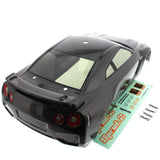 HPI Racing 1/10 Sprint 2 Sport / Drift Nissan GT-R (R35) Gunmetal Body, Decals & Clips - ssprint_body_gray2_f04306ea-98fb-435a-b9cb-ab2ff31df9da