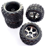 Traxxas 1/10 Stampede 4x4 VXL Talon Tires & 12mm Hex All Star Wheels - stampede_tires