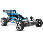 Traxxas 1/10 Bandit RTR w/XL-5 ESC, BlueX, 24054-1 - tra24054-1bluex