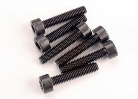 Traxxas 6 Head Screws - Hex Drive, 2586 - tra2586