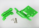 Traxxas 1/10 Monster Jam Trucks / Stampede XL-5 VXL 2WD Green Front Bumper, Skids & Wheelie Mount - tra3621a
