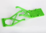 Traxxas 1/10 Skully 2WD Green Front Bumper, Skids & Wheelie Mount - tra3623a_877be5aa-5891-45e2-9272-fa46a6123a78
