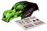 Traxxas 1/10 Skully 2WD Green Skully Body, Decals, Posts & Mounts - tra3633g_e4946515-f559-4c11-b592-4cb6a9501690