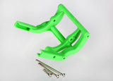 Traxxas 1/10 Skully 2WD Green Front Bumper, Skids & Wheelie Mount - tra3677a_e0ea32e8-f561-48f6-b1b8-ae572cccf37f