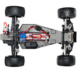 Traxxas 1/10 Rustler RTR w/XL-5 ESC, Blue, 37054-1-BLUEX - tra37054-1-red_3