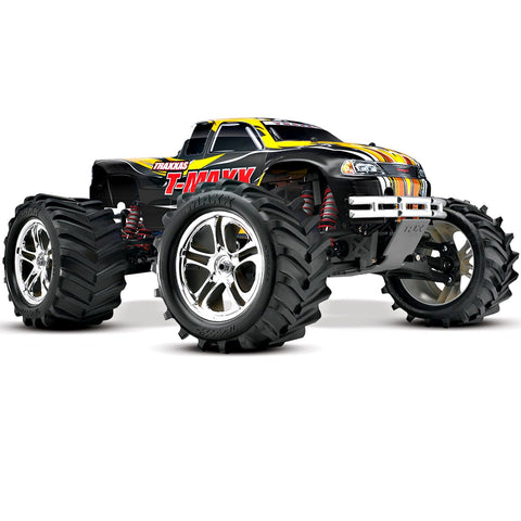 Traxxas 1/10 T-Maxx 2.5 Classic RTR Nitro Monster Truck, Black, 49104-1 - tra49104-1-ll_16d27d24-aa48-479f-9d10-c9407abc0763