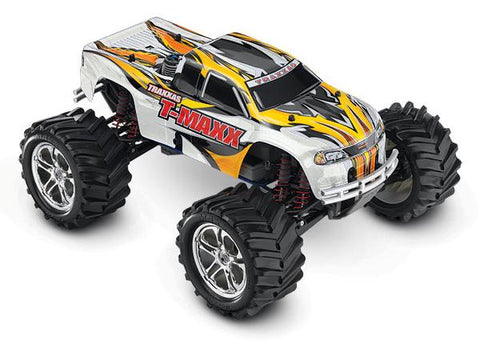 Traxxas 1/10 T-Maxx 2.5 Classic RTR Nitro Monster Truck, White, 49104-1 - tra49104-1-ww_465f5953-a578-4856-8c7c-97d2bf715447