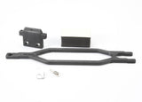 Traxxas 1/10 Slash 2WD OBA Gray Chassis, Battery Retainer & Body Nerf Bars - tra5827