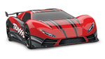 Traxxas 1/7 XO-1 4WD Supercar RTR, Red, 64077-3 - tra64077-3-rr