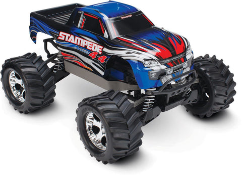 Traxxas 1/10 Stampede 4x4 XL-5 RTR, Red, 67054-4 - tra67054-1-bb