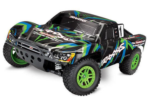 Traxxas 1/10, Slash 4x4, RTR, Green, 68054-1_GRN - tra68054-1-grn