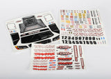Traxxas 1/10 Slash 4x4 Platinum Clear Body & Decals - tra6813