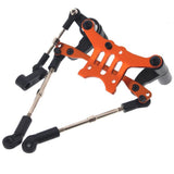 HPI Racing 1/8 Trophy Truggy 4.6 Servo Saver, Turnbuckles, Holder Plates & Rod Ends - truggy4.6_servo_saver2